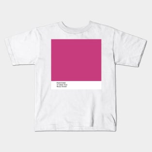 pantone 17-2624 TCX Rose Violet Kids T-Shirt